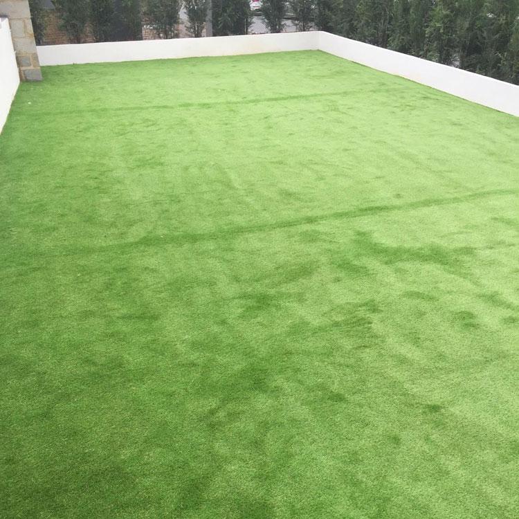 Some artificial grass that we laid in a customer's garden