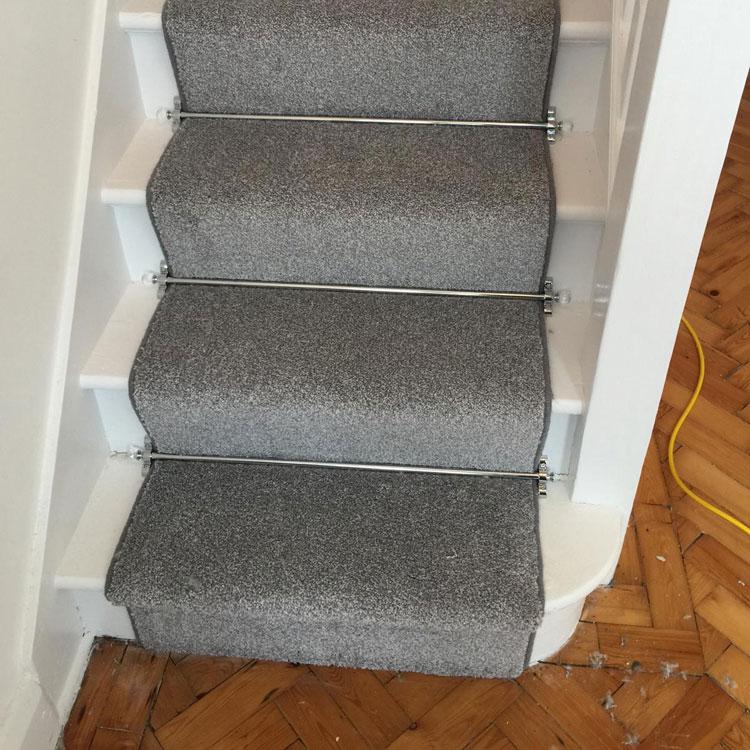 Carpet up stairs